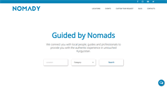 Desktop Screenshot of nomady.net